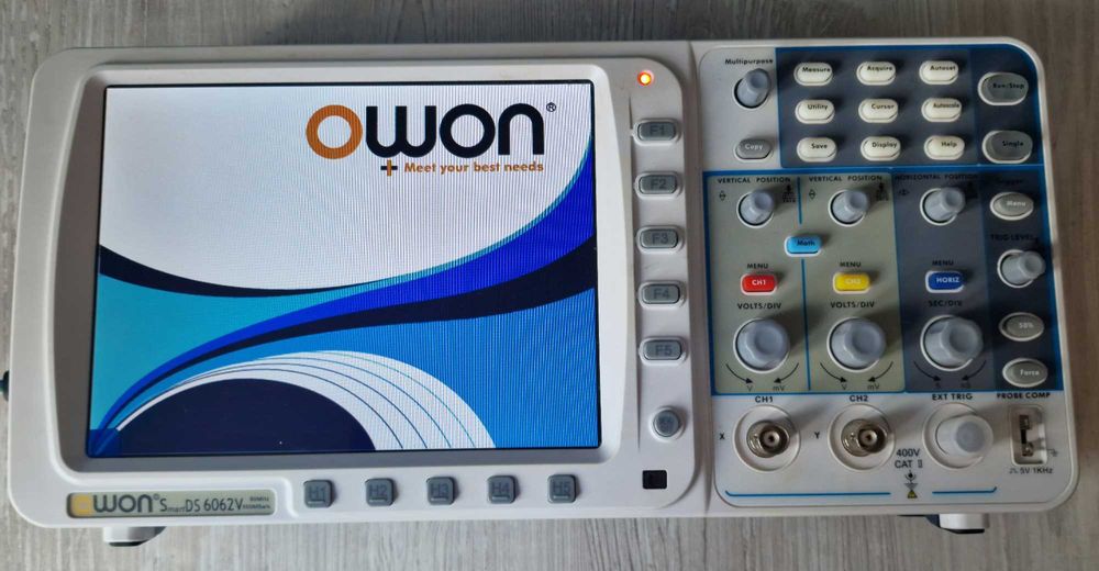 Osciloscop digital profesional OWON SDS6062V, preț negociabil