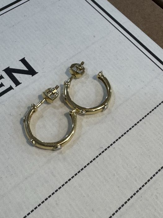 Золотые серьги Cartier