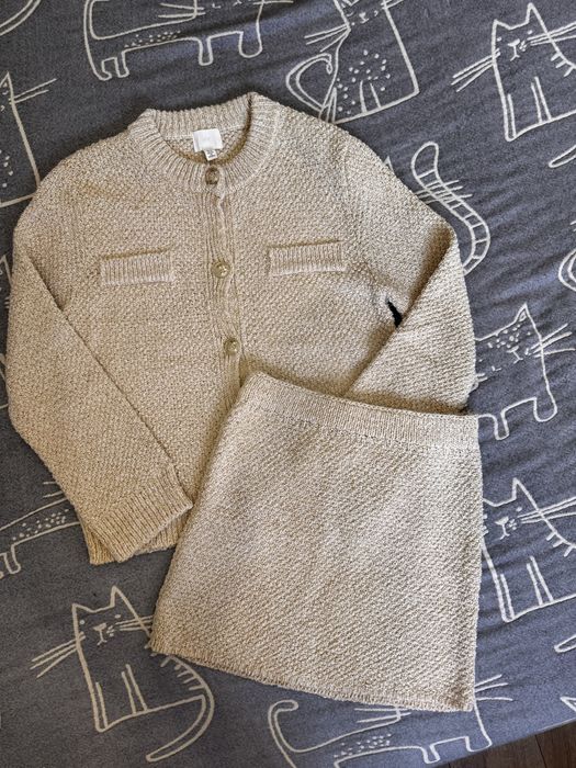 Кардиган и юбка hm