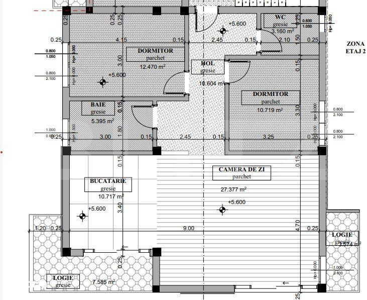 Apartament de vanzare cu 3 camere, 81 mp, zona Donath Park