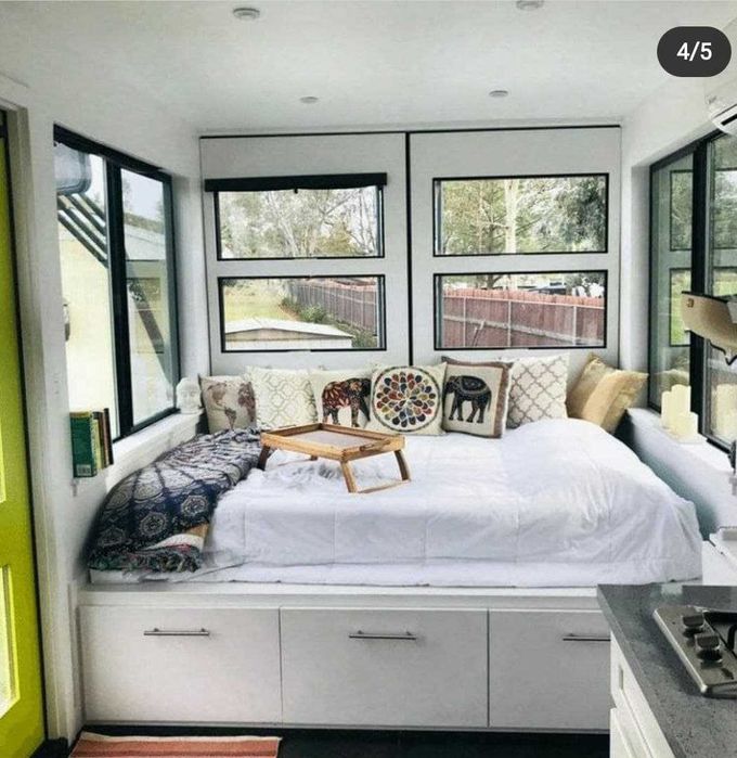 Жилые/нежилые помещения на колёсах из контейнера. Дом/Бытовка/Магазин