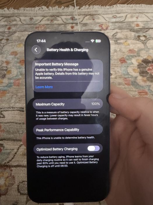 Iphone 13 100% аккумулятор