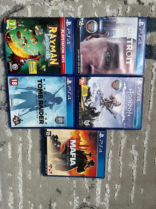 Диски на PS5 и PS4