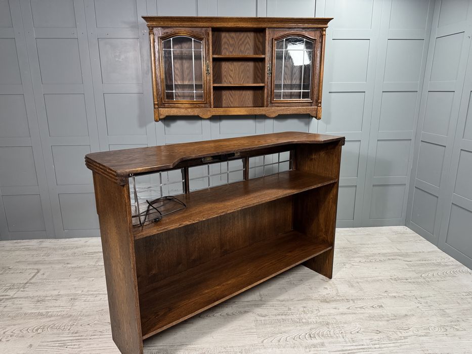 Бар плот - рецепция дъб масив К027