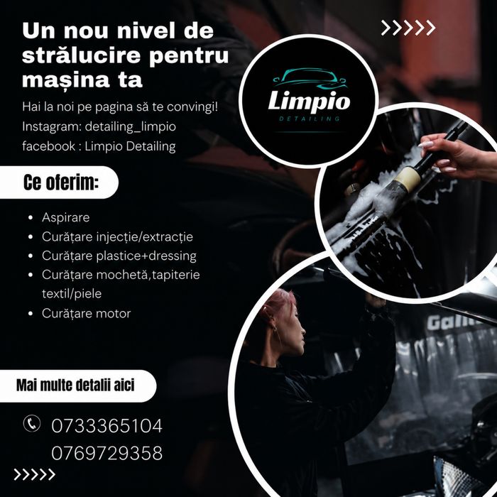 Detailing Auto la Domiciliu | Curățare Tapițerie, Scaune, Covoare