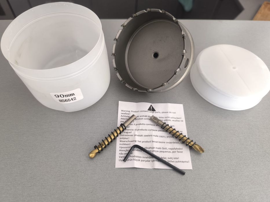 НОВА Боркорона от бързорезна стомана HSS за метал