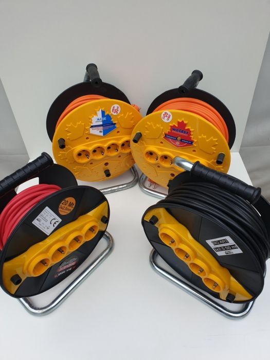 Prelungitor electric 3 x 2.5 rola tip tambur 20m 30m 40m 50m