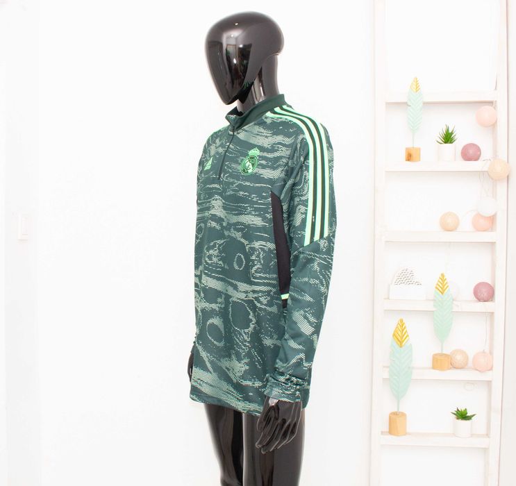 ADIDAS Real Madrid Condivo 2022 мъжка тренировъчна блуза с 1/4 цип L