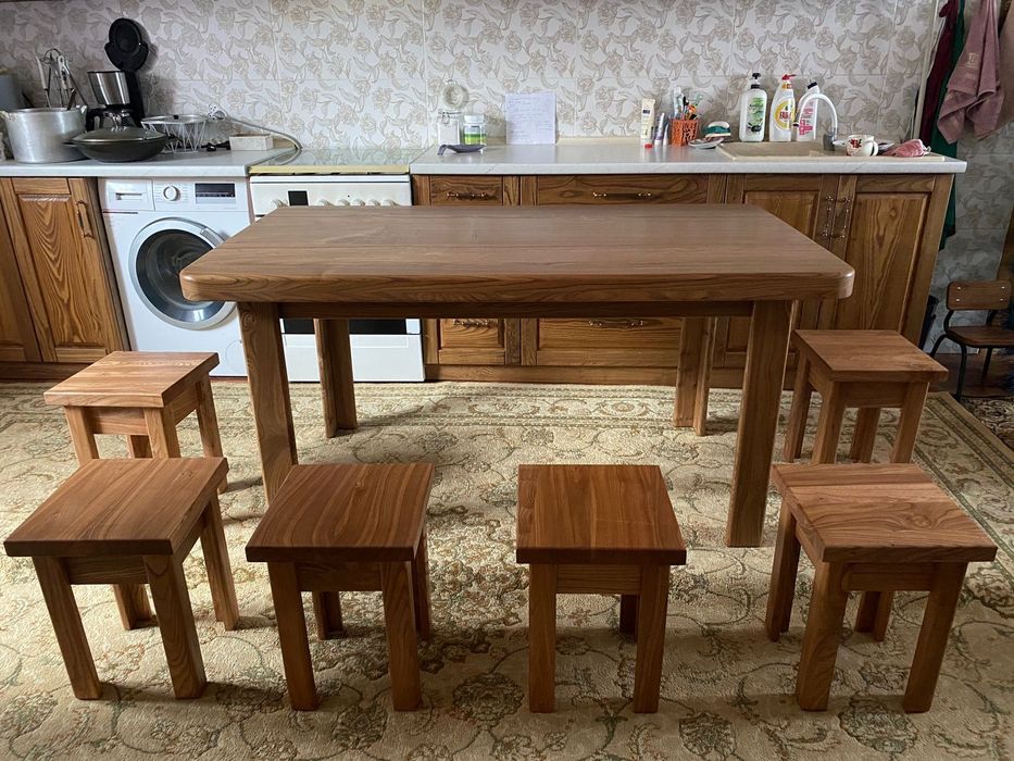 НОВЫЙ набор стол+табуретки 6 шт