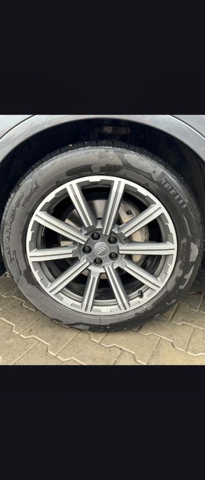Jante originale Audi Q7 cu anvelope de vara 285 45 R20
