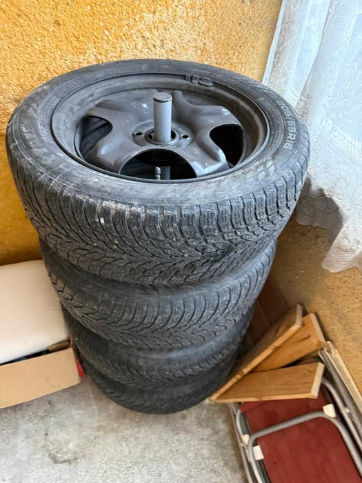 Roti de iarna 205/55/R16 si cauciucuri de vara 195/55/R16