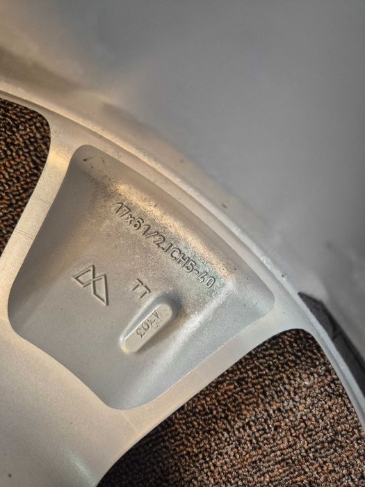 4 Jante Aliaj 5x114.3 17'' OEM Nissan Juke X-Trail - Renault Kadjar Arkana - Dacia Duster - 6.5J ET 40