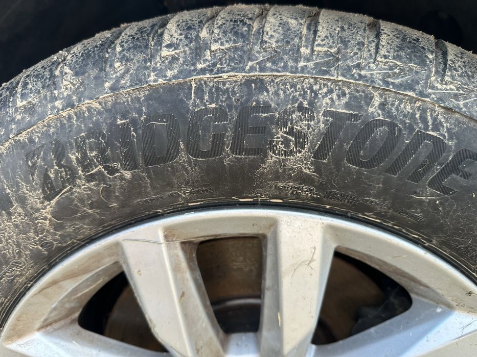 Roti Vara Vw Passat B8 215 60 16 Bridgestone Turanza originale aliaj jante 215 55 17
