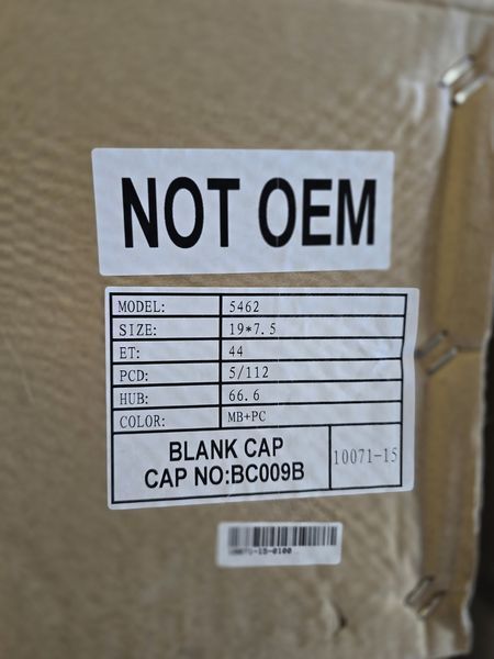 19цола Mercedes C класа Мерцедес 5x112