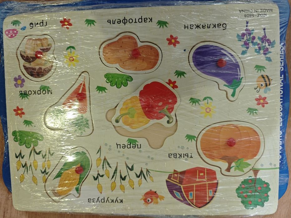 Продается деревянные пазлы