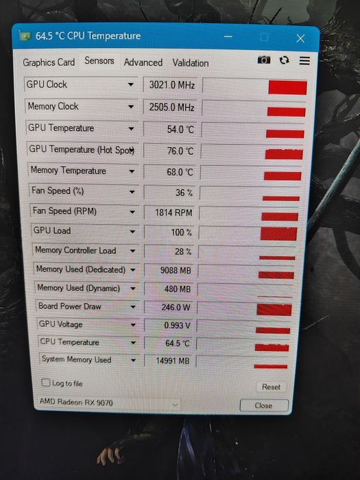 Видеокарта 9070 16gb