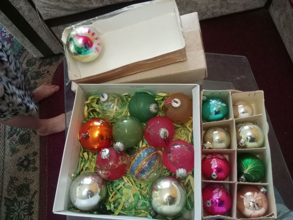 Ёлочные игрушки СССР