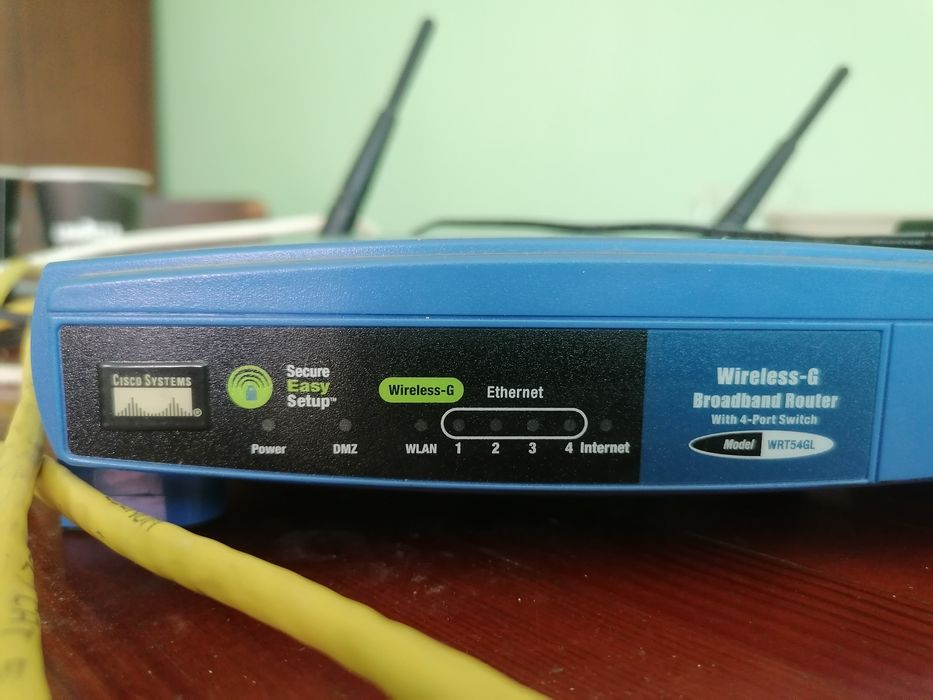 Безжичен рутер, Модел WRT54GL