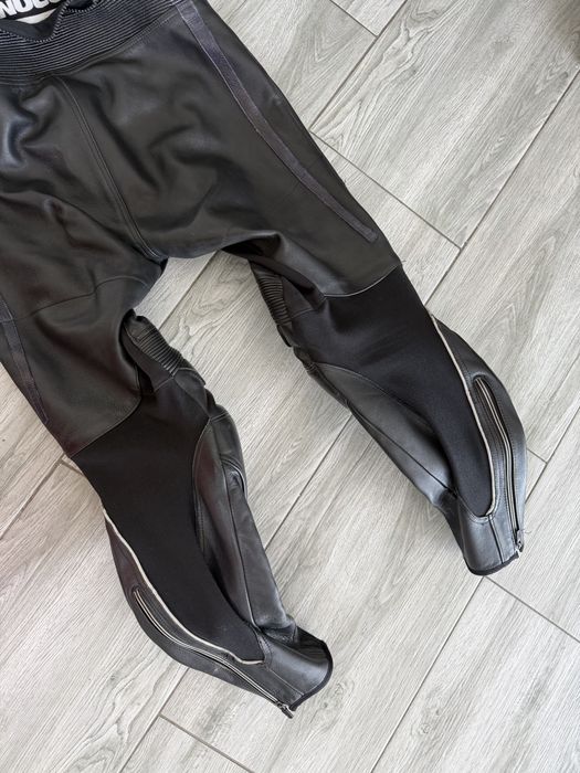 Pantaloni moto piele vanucci