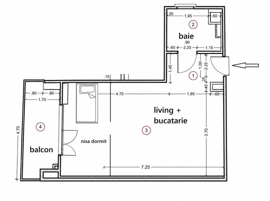 Apartament 38 mp, mobilat, in ansamblul Liberty zona str Oasului