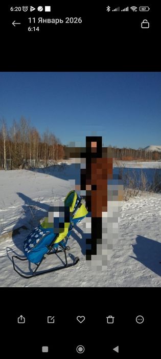 Продам детские санки