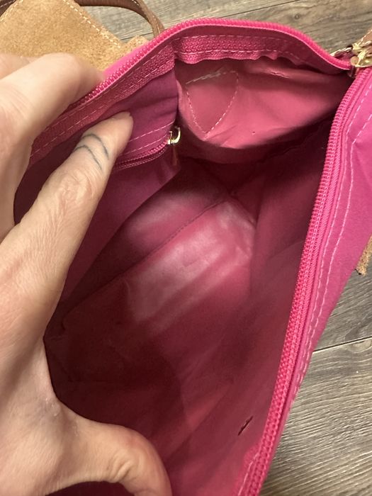 Longchamp geanta roz