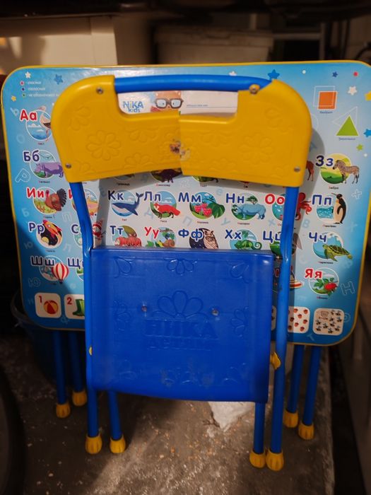 Детский стол парта стул детский