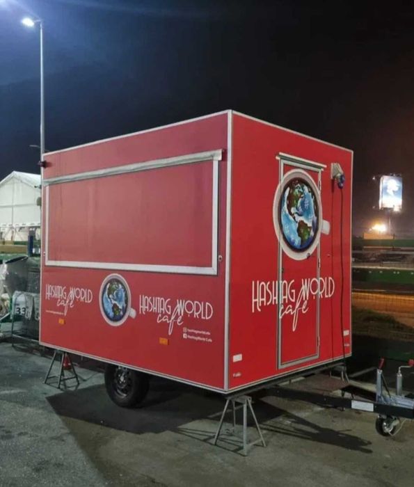Rulotă comercială – gata de lucru – ideală cafea / street food / târguri