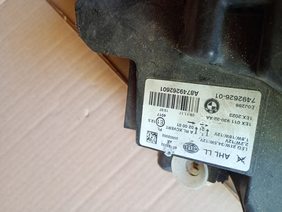 Bara fata spate far full led adaptv BMW seria 1 F20 facelift M 2015+