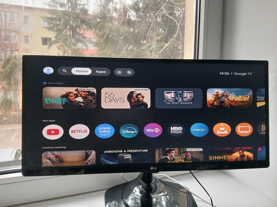 Chromecast Google TV 4K –  telecomandă vocală, Wi-Fi, Bluetooth