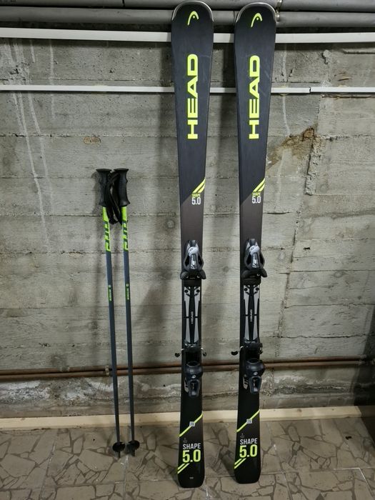 Schiuri Head Shape 5.0  , 170 cm+clapari Head Next Edge XP,  290-295 +