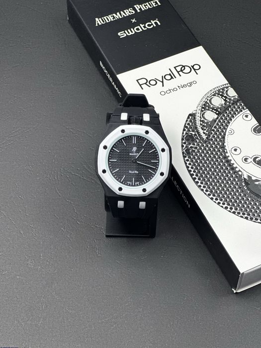 Ceas AP X Swatch Royal Pop “Ocho Negro”