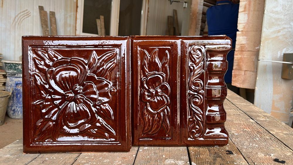 Sobe teracota vrac si montate pe cadru cu roti cu sau fara plita