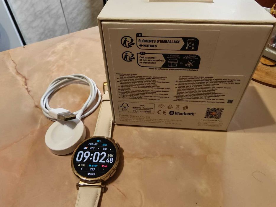 Smartwatch Huawei GT 5 - impecabil - 41 mm - garanție 09.2026