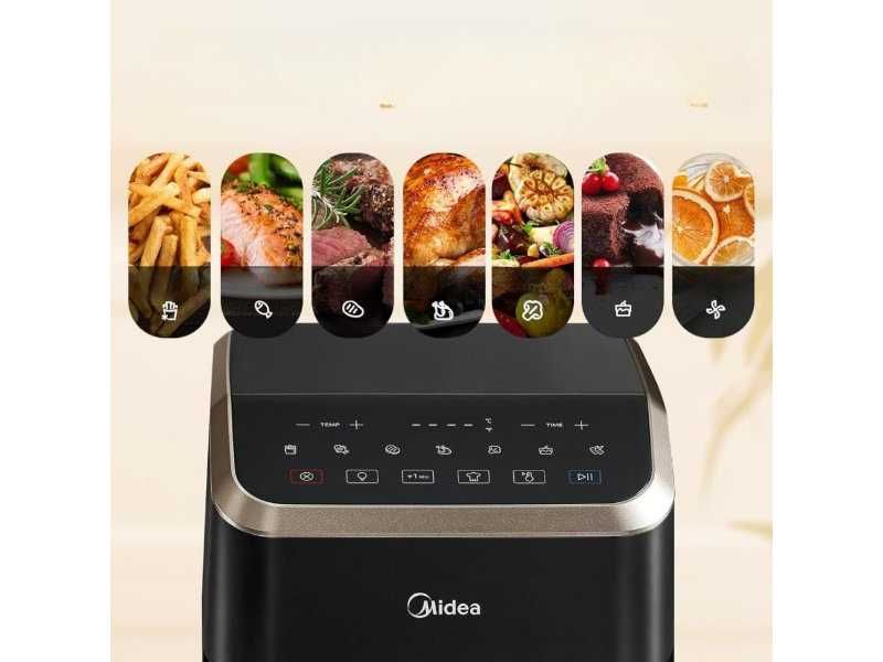 Еър Фрайър със 7 Програми Midea MAD55F8APK – 5L