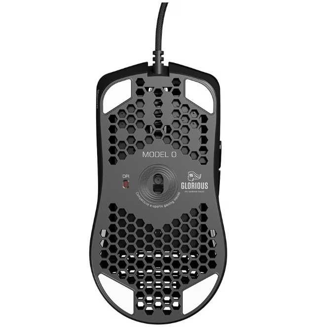 Mouse Glorious Model O Minus, Ultrausor 58g, Negru Mat