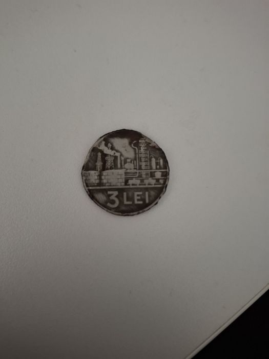 Moneda 3 lei 1966