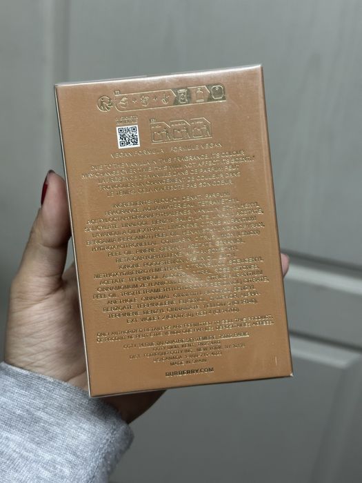 Burberry goddess parfum