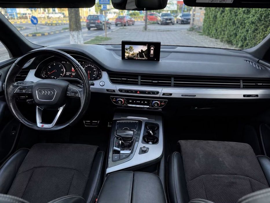 • Audi Q7 2017 3.0 Diesel 272 cp / S-line / Matrix / Panoramic - 7 Locuri • Parc Auto / Rate / Garantie •