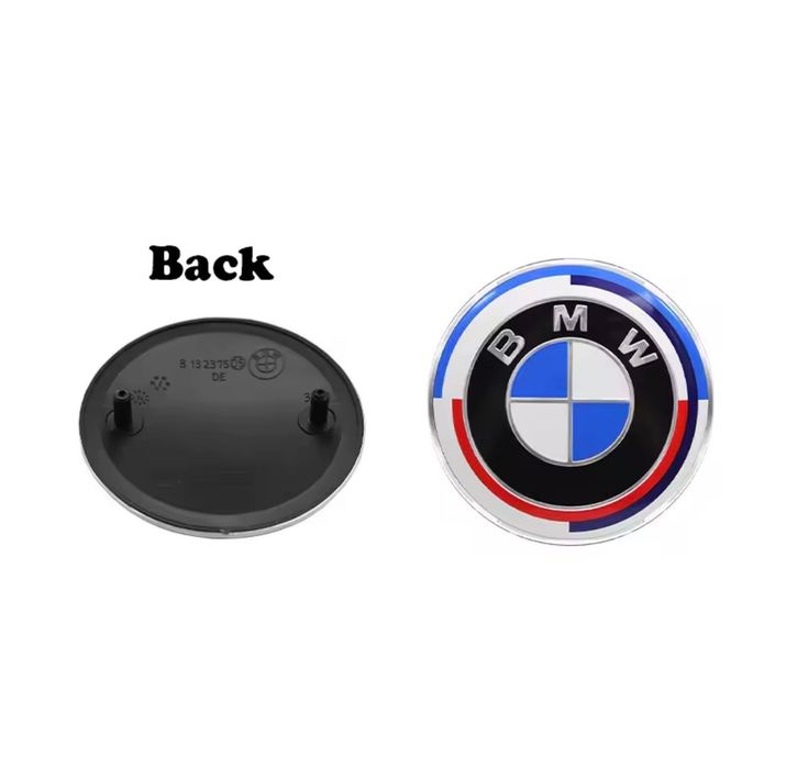 Embleme față spate capota portbagaj BMW 74mm 82mm E60 E90 F01 F10 F30 F36 F15 F16 G05 G20 G30 G11 G12
