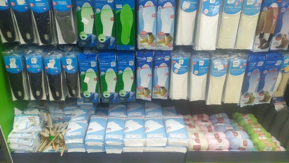 Стельки для различных типов обуви и сезонов