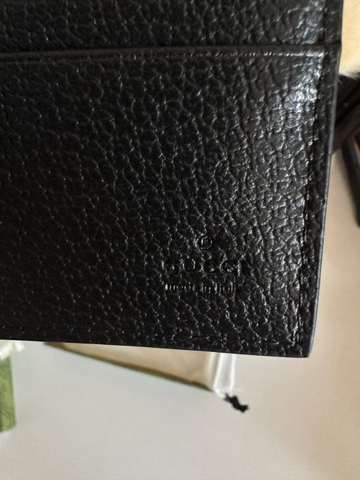 Мъжки портфейл от естествена кожа GUCCI