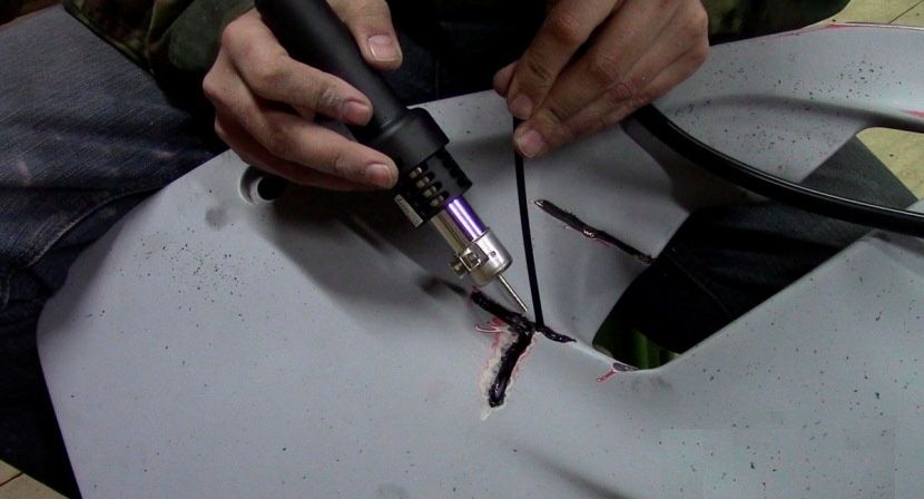 Ремонт пластика. Бампера, крепления от фар