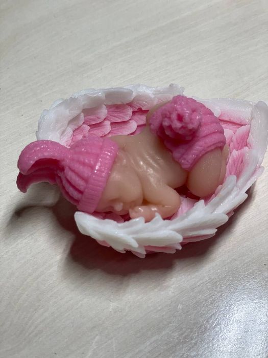 Мыло детское - Ангелочек на крыльях Ангела.