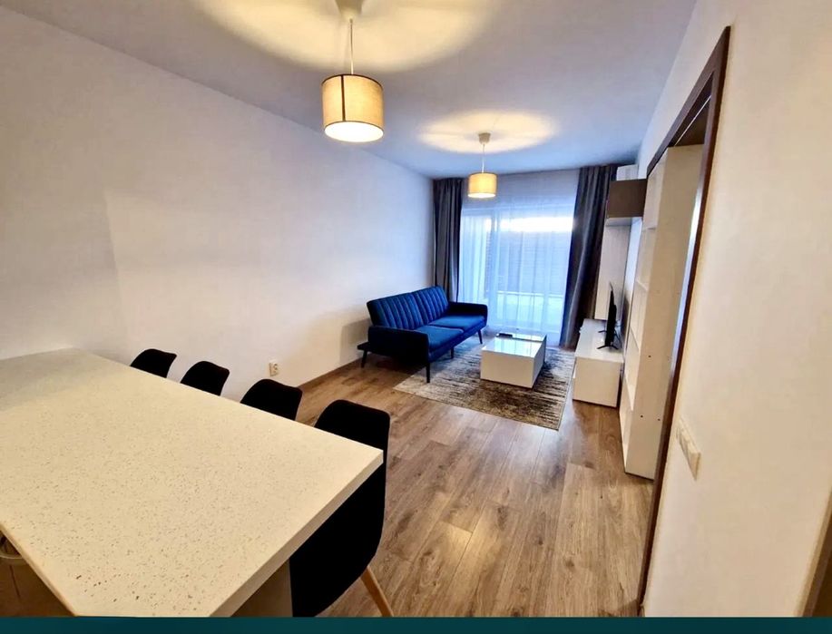 Inchiriez apartament 2 camere + gradina + parcare subterana