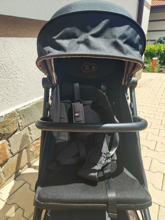 Бебешка количка KinderKraft PILOT 2 MIDNIGHT BLACK