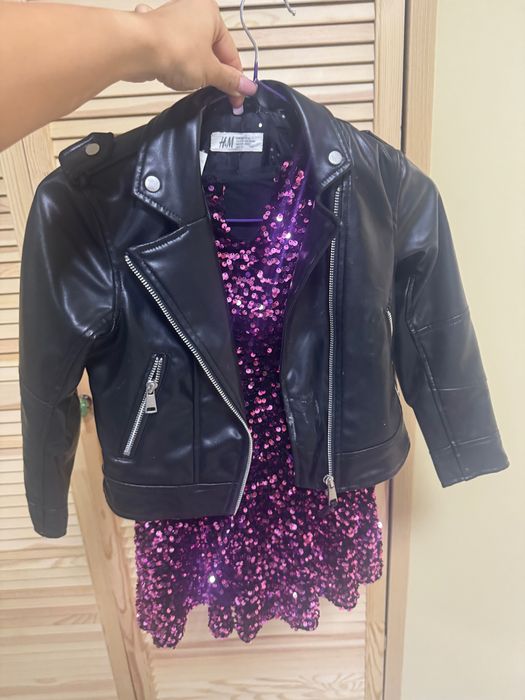 Продам детскую куртку-косуху