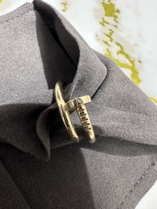 Кольцо золотое литое