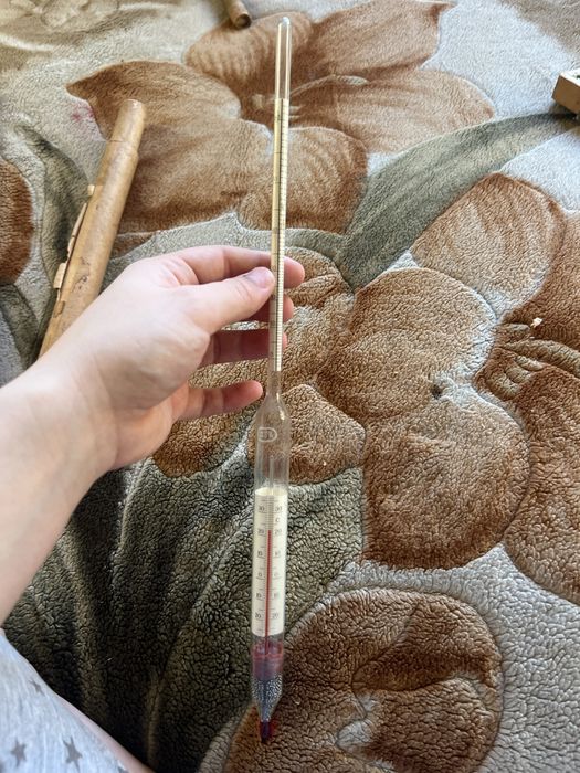 Градусник спиртомер-термометр ссср