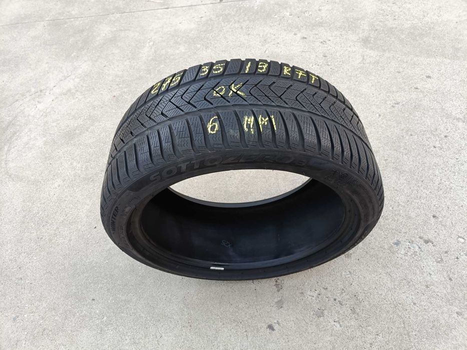 O anvelopa iarna 275 35 19 pirelli sottozero 3 run flat profil de 6 mm